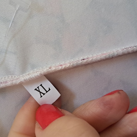 Beautiful Black/Pink Floral Short  Sleeve Maxi Dress. Size XL NWOT - Picture 7 of 7